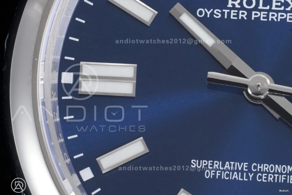 VSF Edition Oyster V2 124300 41mm DD3230 904L Dial Perpetual Blue Steel 1:1 Best 0219